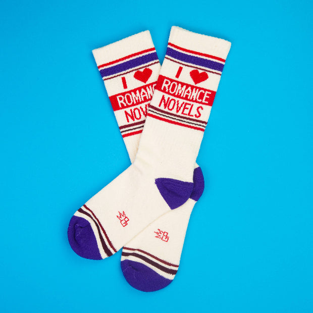 Romance Novels Gym Socks