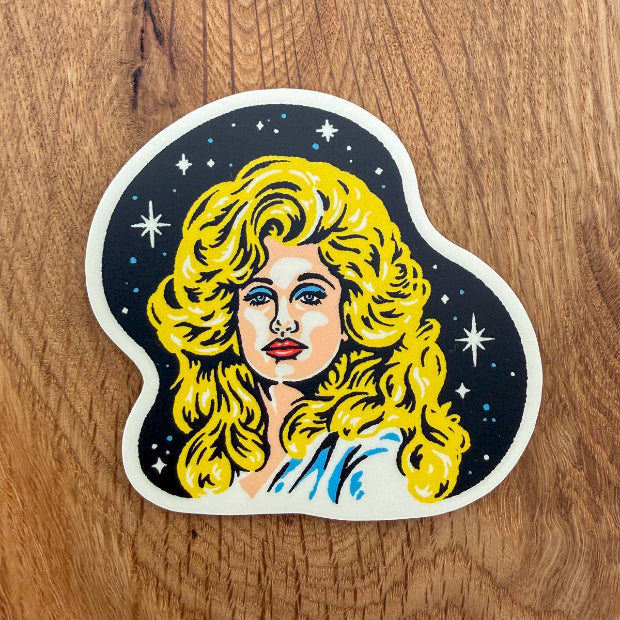 Dolly Star Vinyl Sticker
