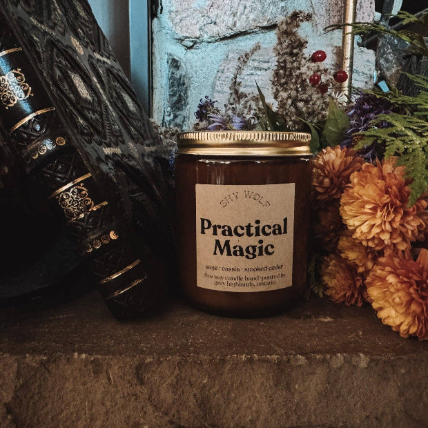 Shy Wolf Candle | Practical Magic