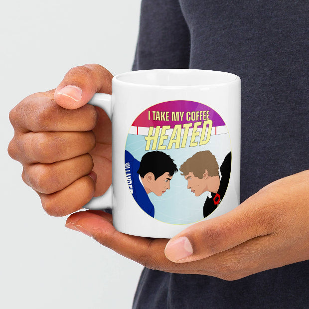 I Take My Coffee Heated Mug