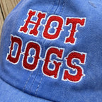 Hot dogs Blue Dad Hat