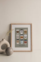 Ottawa Coffee Art Print (Unframed)