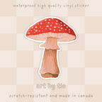 Fly Agaric Mushroom Fungi Sticker