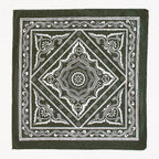 Olive Western Bandana