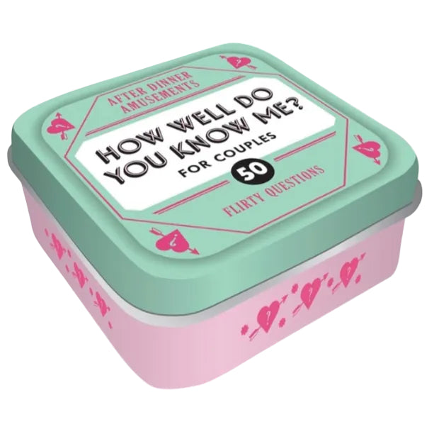 After Dinner Amusements | How Well Do You Know Me Couples