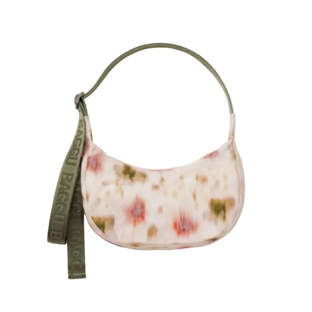 BAGGU | Small Crescent Abstract Floral