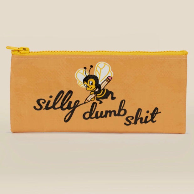 BLUE Q | Silly Dumb Shit Pencil Case