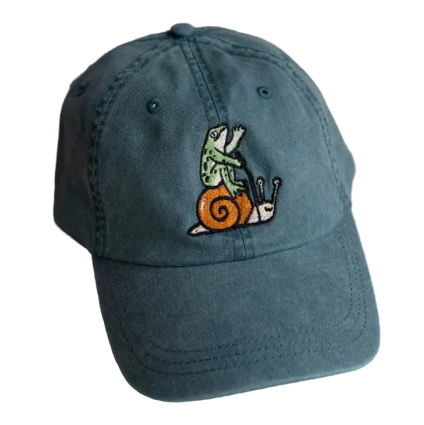 Lose My Shit Frog & Snail Dad Hat