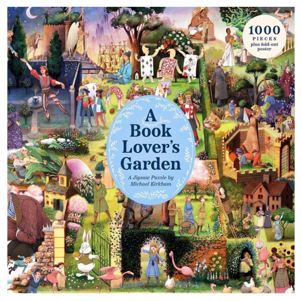 Book Lover's Garden 1000PC Puzzle