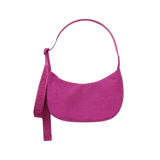 BAGGU | Small Crescent Deep Fuchsia