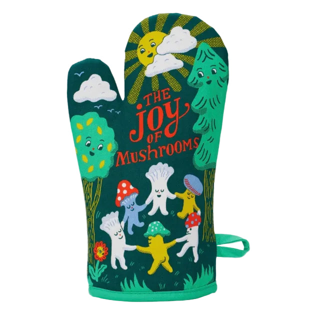 BLUE Q | The Joy of Mushrooms Oven Mitt