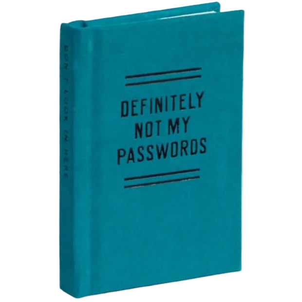 Definitely Not My Passwords Tiny Journal