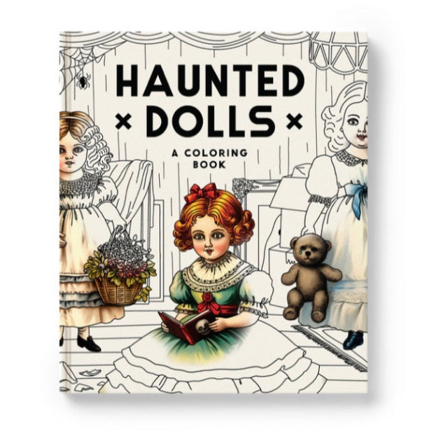 HAUNTED DOLLS COLORING BOOK