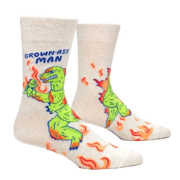 BLUE Q | Grown Ass Man Mens Socks