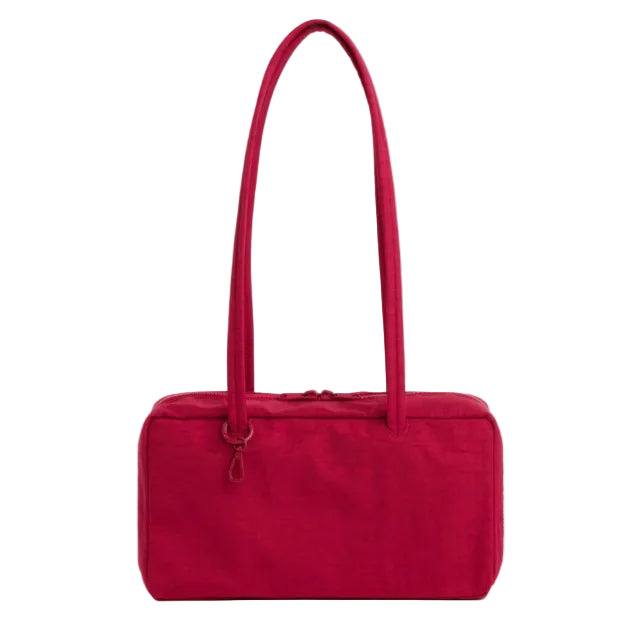 BAGGU | Nylon Bowler Bag Cherry
