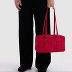 BAGGU | Nylon Bowler Bag Cherry