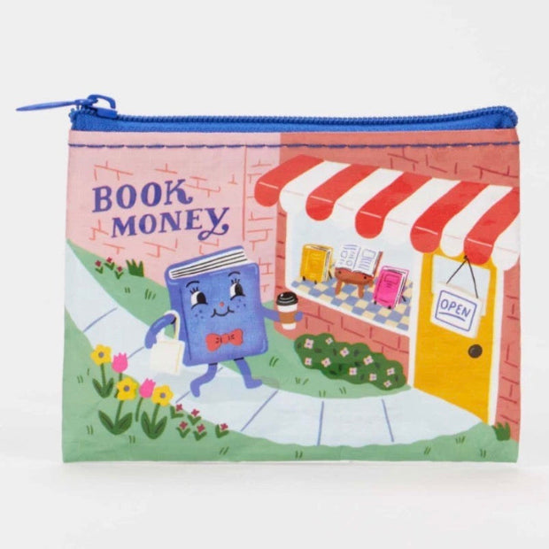 BLUE Q | Book Money Coin Purse