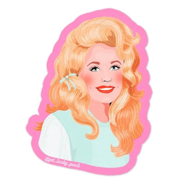 Retro Dolly Sticker