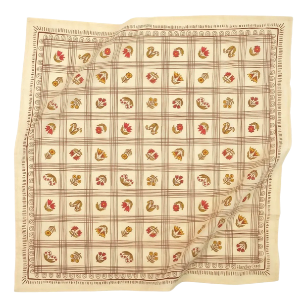 Handker Bandana | Flower Grid