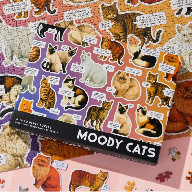 Moody Cats Puzzle