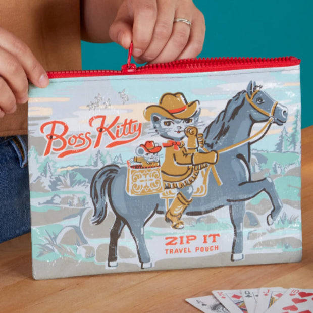 BLUE Q | Boss Kitty Pouch