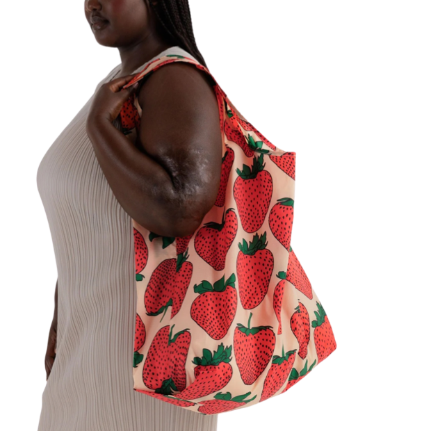 BAGGU | Big Reusable Bag Strawberry