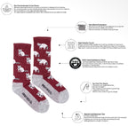 Friday Sock Co | Women's Raccoon Merino Wool Socks