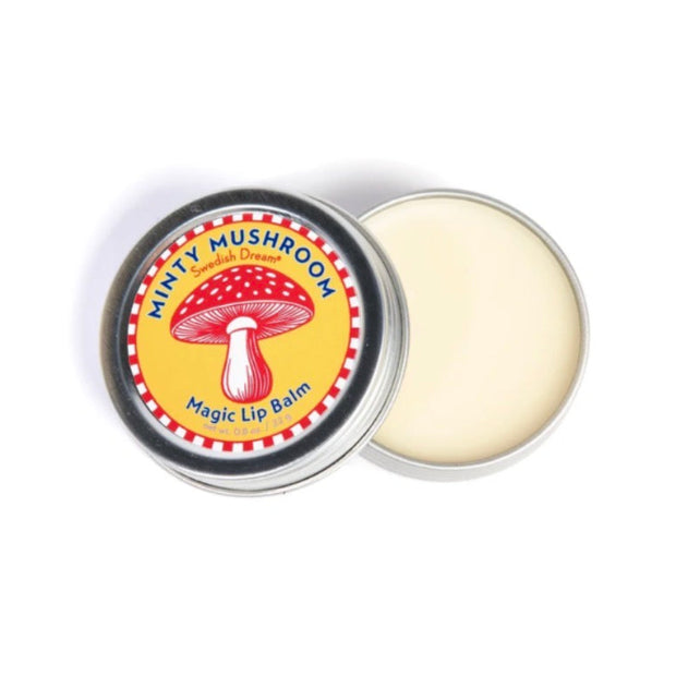 Minty Mushroom Lip Balm
