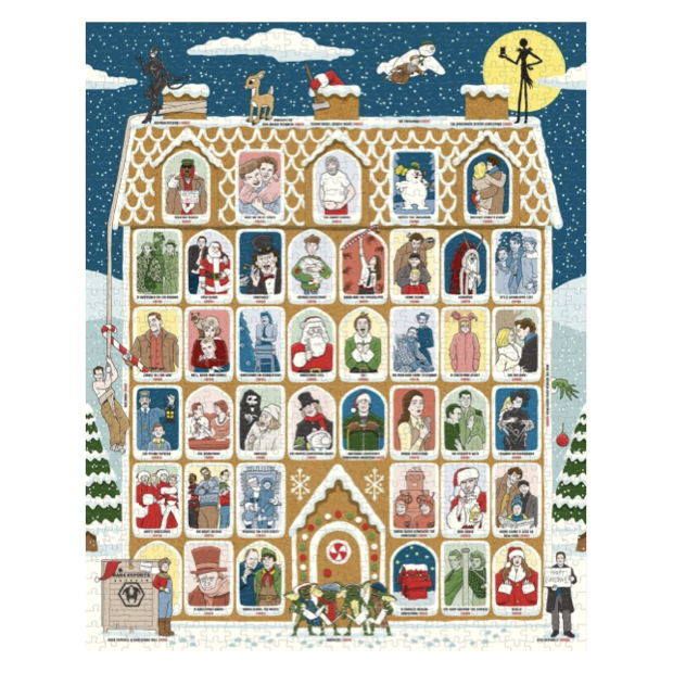 50 Must Watch Christmas Movies Bucket List 1000 pc Puzzle