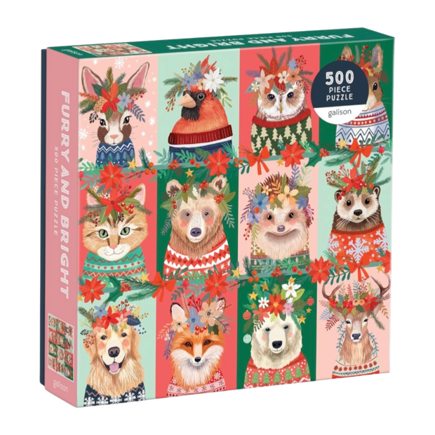 Furry and Bright 500pc Puzzle