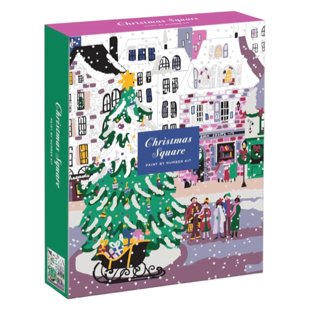 Paint By Number Kit Christmas Square