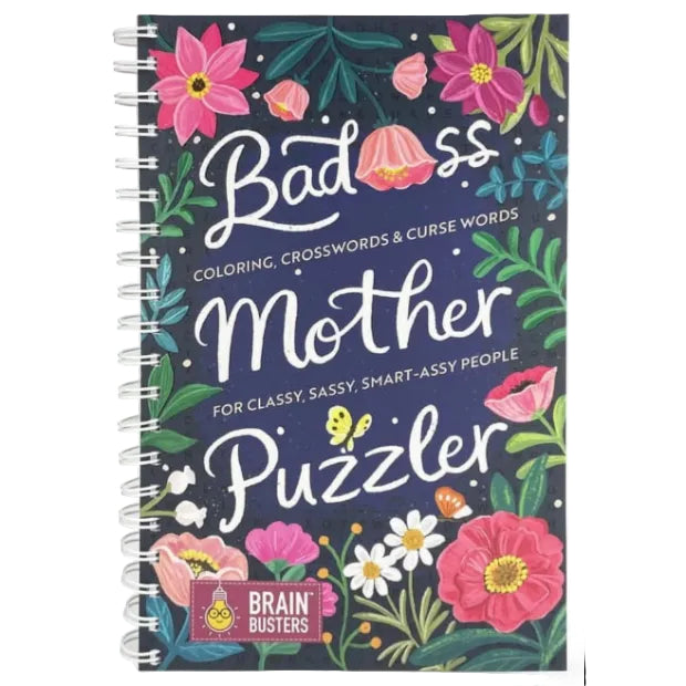 Badass Mother Puzzler Book