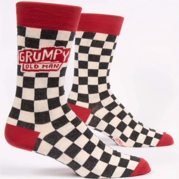 BLUE Q | Grumpy Old Man Mens Socks