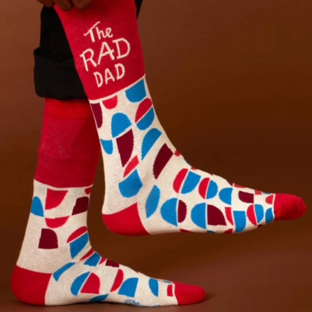 BLUE Q | The Rad Dad Mens Socks