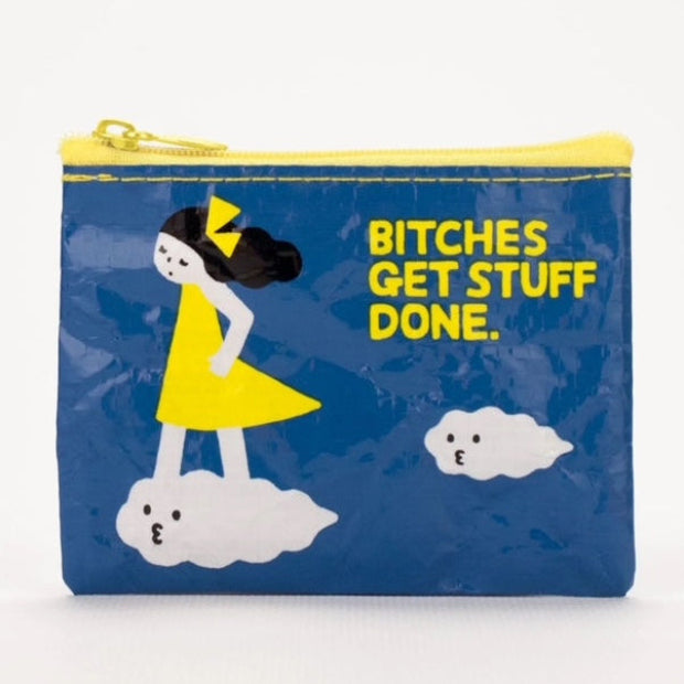 BLUE Q | Bitches Get Stuff Done Coin Purse