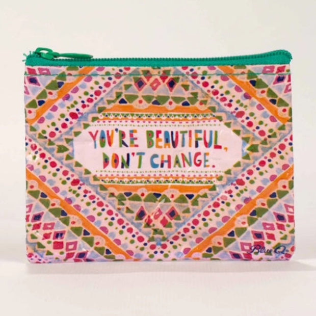 BLUE Q | You're Beautiful Coin Purse