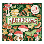 Mushrooms Colouring Book