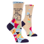 BLUE Q | You Crafty Bitch Womens Socks
