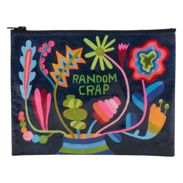 BLUE Q | Random Crap Floral Pouch