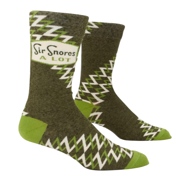 BLUE Q | Sir Snores Alot Mens Socks