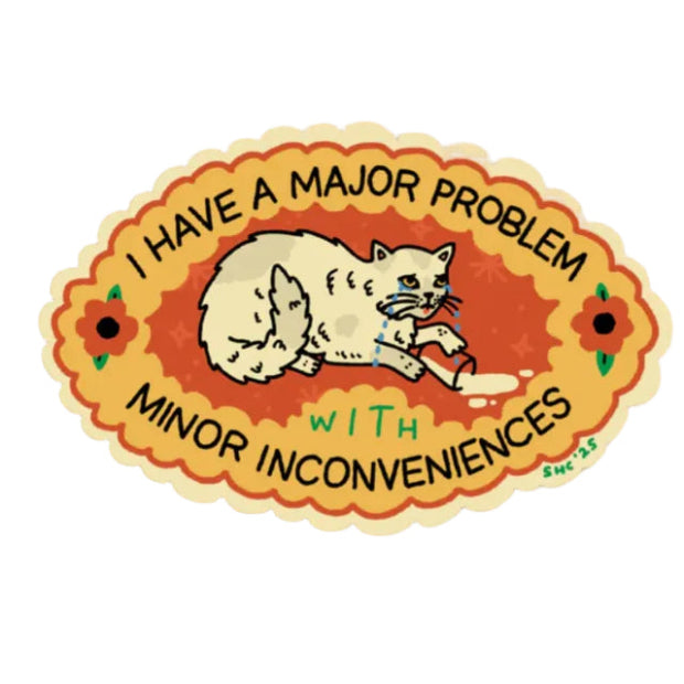 Major Problem Vinyl Sticker
