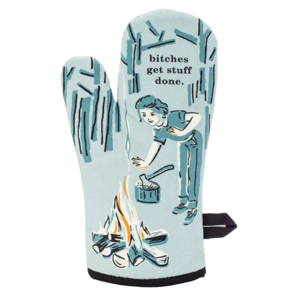 BLUE Q | Bitches Get Stuff Done Oven Mitt