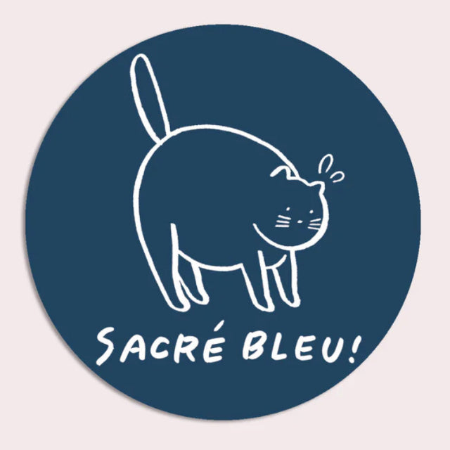 Sacre Bleu Vinyl Sticker
