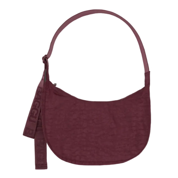 BAGGU | Medium Crescent Mahogany