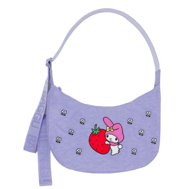 BAGGU | Medium Crescent Melody Strawberry