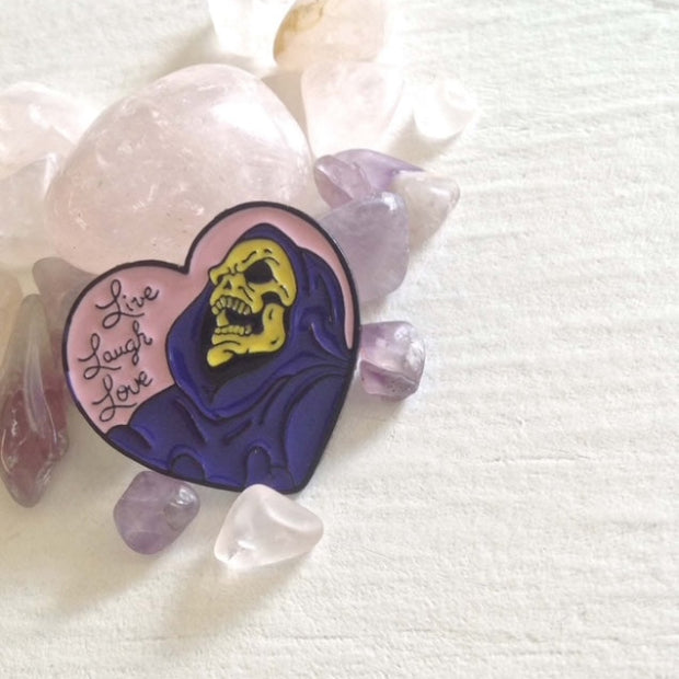PIKA & BEAR | Live Laugh Love Pin