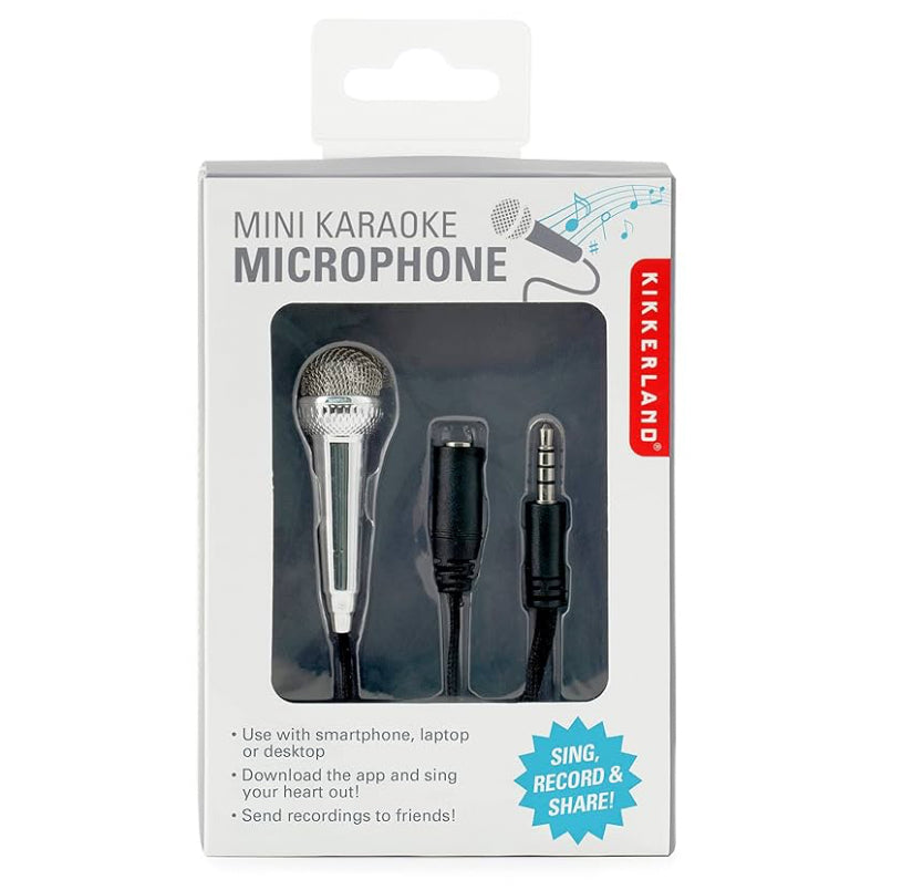 Kikkerland Mini Microphone