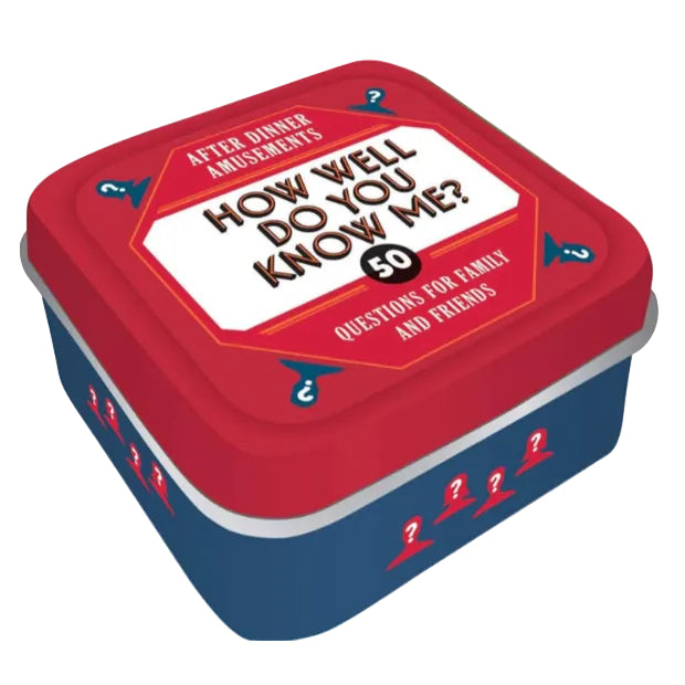 After Dinner Amusements | How Well Do You Know Me?