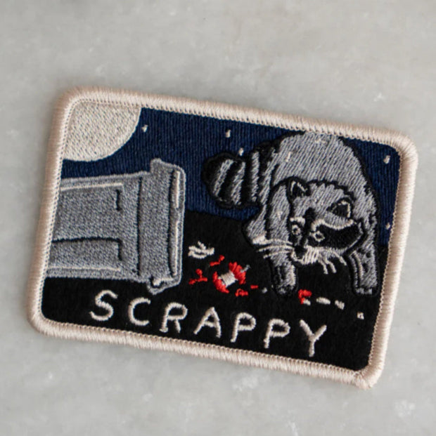 Scrappy Raccoon Sticky Patch