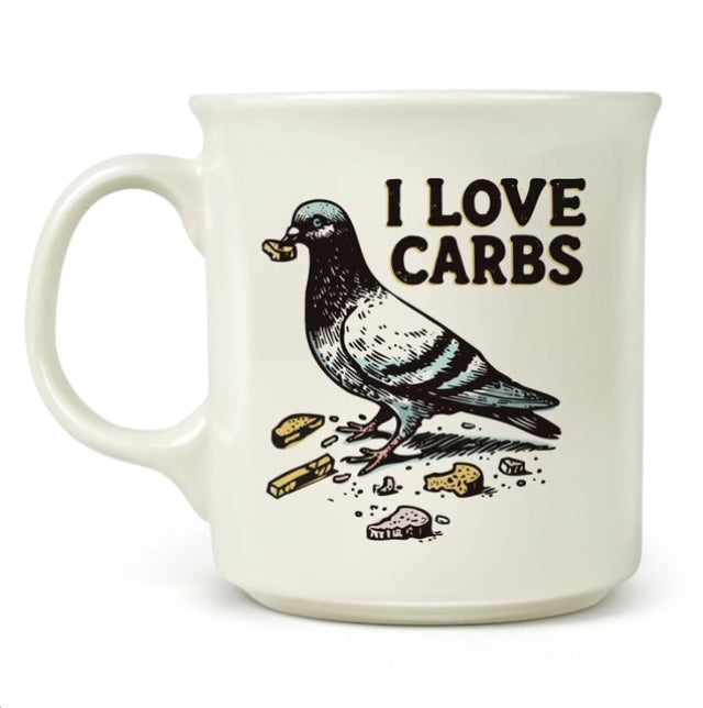 Fred I Love Carbs Mug